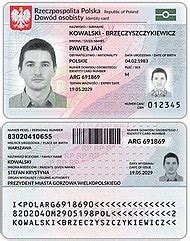 The id card would contain a digital encryption key that would be required to match work authorization databases. Polish identity card - Wikipedia
