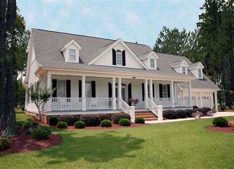 House Plans With Porches On Front And Back Porches Architecturaldesigns