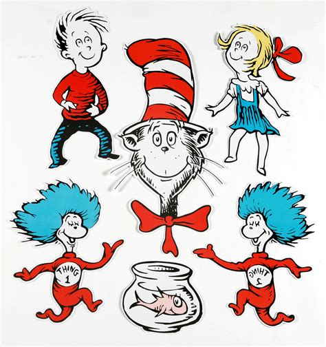 Cat In The Hat Dr Seuss Character Clipart Image 32378
