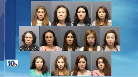 Police 13 Women Arrested In Connection To Raids At 2 Pawtucket Massage
