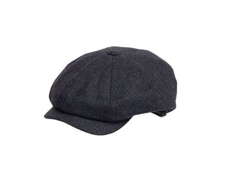 8 Piece Gatsby Melton Wool Cap The Hat Outlet