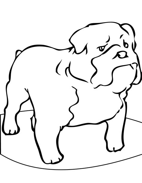 Drawing bulldog coloring pages to color, print and download for free along with bunch of favorite bulldog coloring page for kids. Bulldog coloring pages to download and print for free