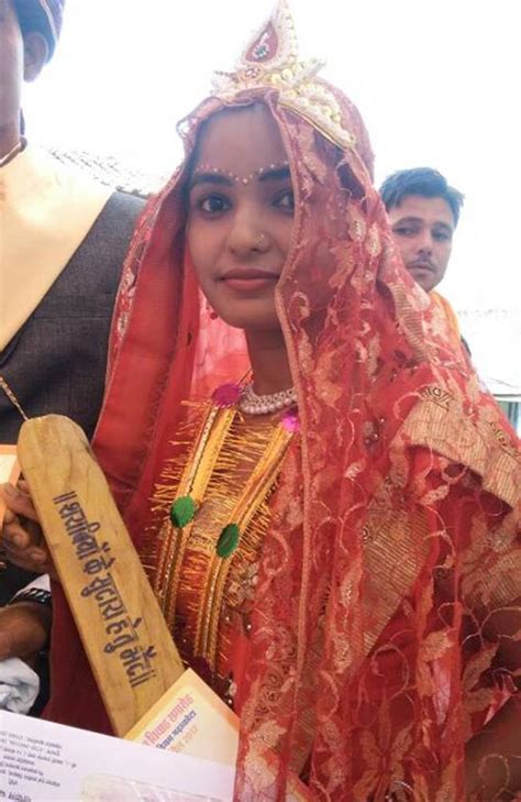 Brides In India Given Bats To Hit Their Husbands If They Turn Abusive Photos Au