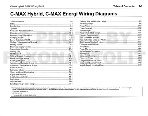 2013 Ford C Max Wiring Diagram Manual Original