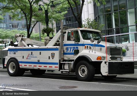 Einsatzfahrzeug Nypd Manhattan Traffic Enforcement District Tow