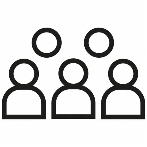 Crowd Group People Icon Download On Iconfinder