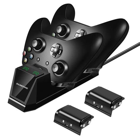 Buy Xbox One Controller Charger With 2 X 1200mah Rechargeable Battery