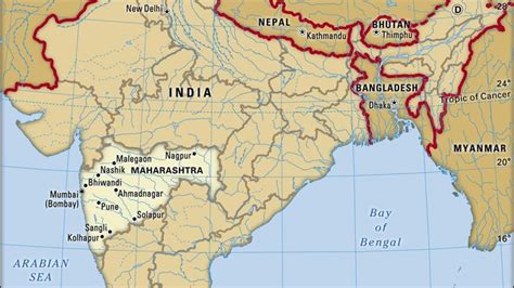 Maharashtra Capital Map Population And Government Britannica