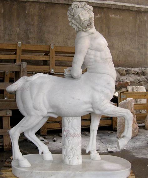 Famous Antique Greek Centaur Marble Statues For Garden Decor Tch 15