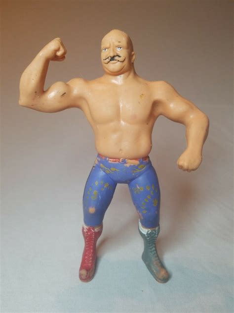 1984 Ljn Wwf Collectible Wrestling Figure Iron Sheik Wwe 8 Inch Titan