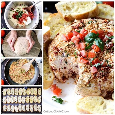 In a mixing bowl, combine the tomatoes, garlic, salt, pepper, basil, and olive oil and stir until everything is fully coated with olive oil. RecipeGirl - BRUSCHETTA CHEESE BALL | Facebook