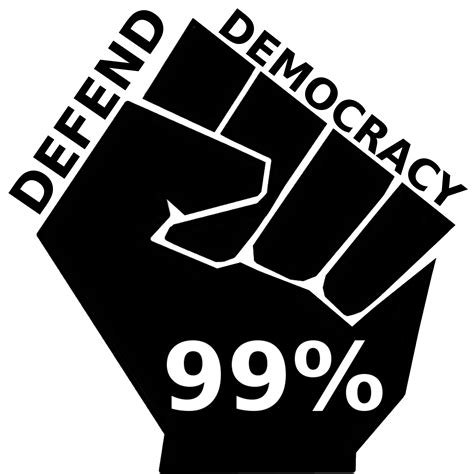 Occupy Defend Democracy | Free Images at Clker.com - vector clip art