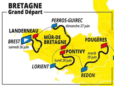Le parcours du tour de france 2021 sera présenté ce dimanche soir sur france 2, confinement oblige. Bretagne : Tour de France 2021