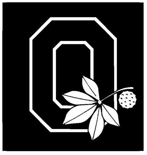 Ohio State Decor Ohio State Crafts Ohio State Logo Stencil Pattern