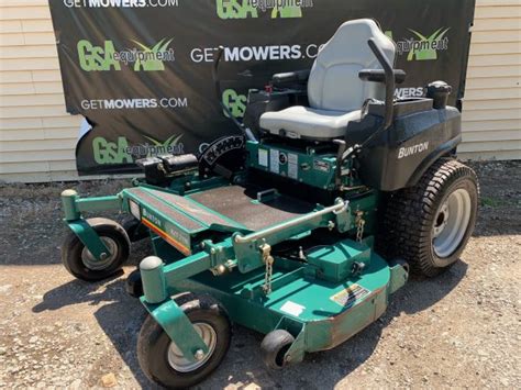 W3784 Bunton Bzt2190 Zero Turn Mower For Sale Lawn Mowers For Sale