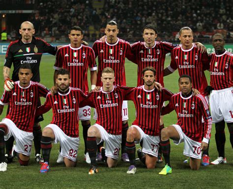 Welcome to ac milan official facebook page! Soccer blog: Ac Milan Team Squad 2013