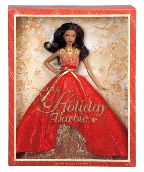 holiday barbie doll african american 2014 collector barbie