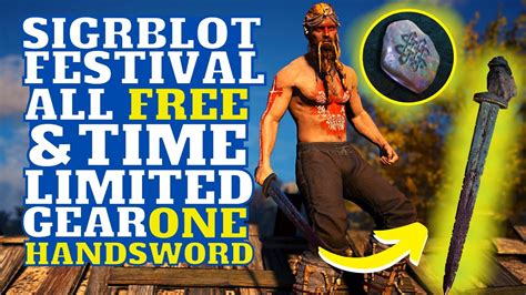 SIGRBLOT FESTIVAL FREE TIME LIMITED One Hand Sword Opals And