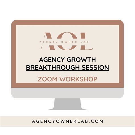 Agency Growth Breakthrough Session Agency Owner Lab