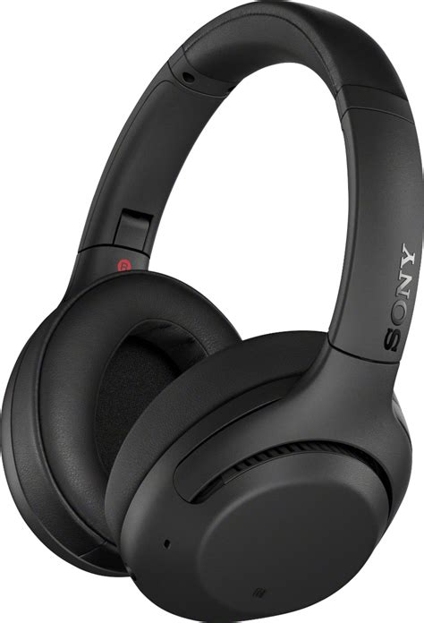Best Buy Sony WH XB N Wireless Noise Cancelling Over The Ear Headphones Black WHXB N B