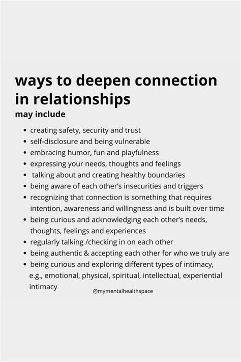 Ways To Deepen Connection In Relationships Relationship Advice How To Improve Relationship