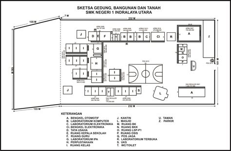 Denah Sekolah Smkn 1 Indralaya Utara