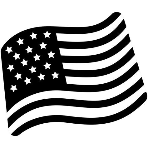 Black American Flag Png Free Png Images Download