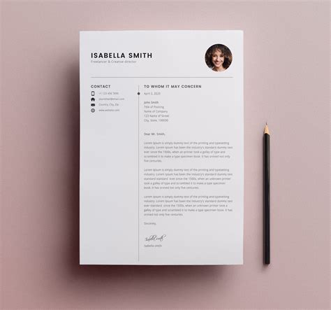 Free Resume Template 3 Page