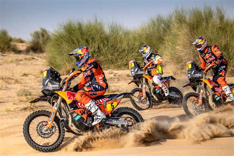 Dakar Rally 2021 Ktm Factory Team Line Up And New Livery