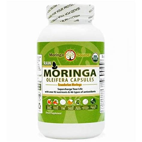 Moringa Source Moringa Oleifera Superfood 300 Capsules