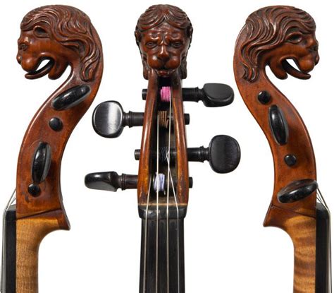Jacobus Stainer Viola Bromptons Early Music Violin Scroll Violin