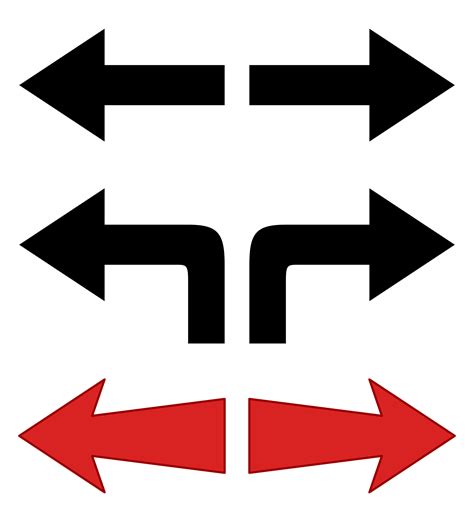 Printable signs left arrows free download right. 7 Best Free Printable Directional Arrows - printablee.com