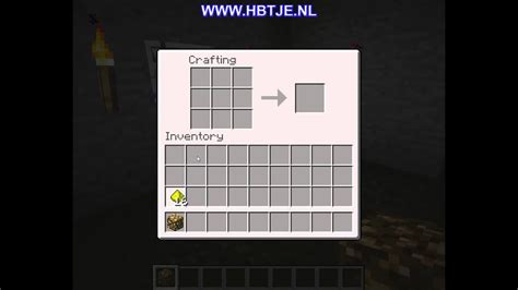 How to create a glowstone block in minecraft - YouTube