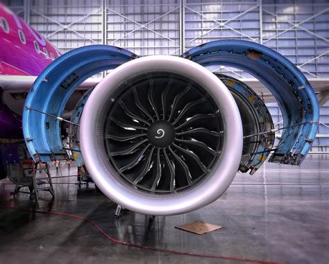 A Brand New Cfm Leap 1 A Engine On An Airbus A320 Rpics