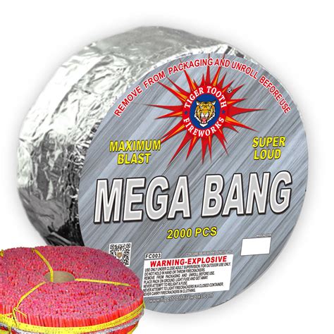 Mega Bang Tiger Tooth Fireworks