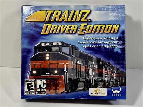 Trainz Driver Edition Pc Cd Rom Software Locomotive Engineer Clean No