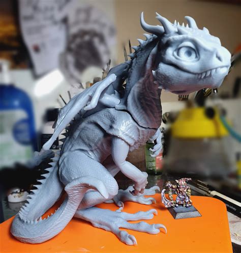ArtStation - Baby Dragon - 3D Printable | Resources