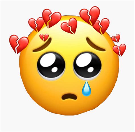 Brokenheart Tear Sad Pain Emoji Freetouse Like Broken Heart