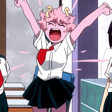Ashido Mina Best Girls Anime Mujer Anime Dibujos
