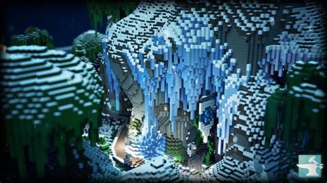 Snow Fortress Minecraft Cool Minecraft Minecraft Architecture