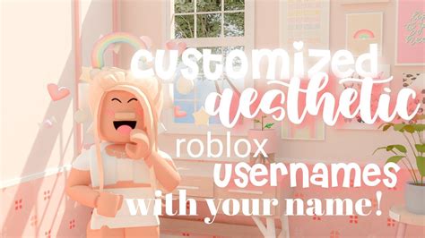 But putting something creative, and something that is not taken, can be draggy. AESTHETIC Roblox USERNAMES with YOUR NAME || stxilia - YouTube