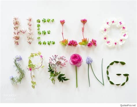 Hello Spring Desktop Wallpapers Top Free Hello Spring Desktop