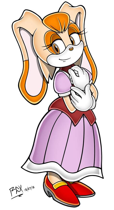 Sonic Channel Vanilla The Rabbit By Rgxsupersonic On Deviantart