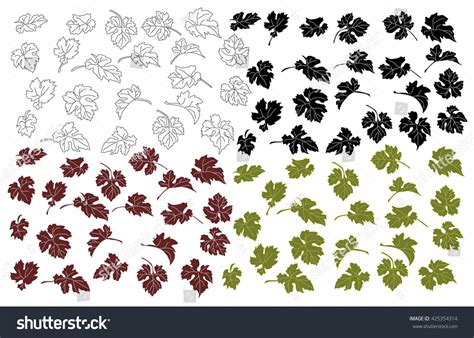 Desenho Folha De Uva