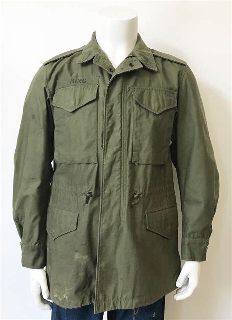 Vintage Military Us Army M 51 Field Jacket Size Small Gem