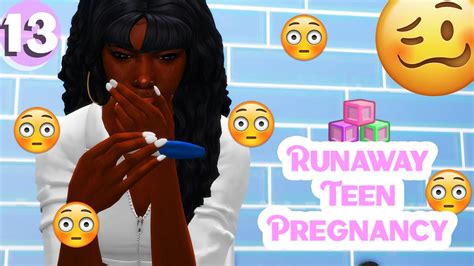 💗the Sims 4 Runaway Teen Pregnancy 💗 13 A Whole Lotta Youtube