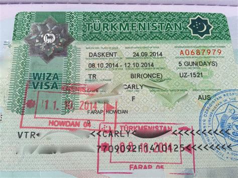 Tracking Down A Turkmenistan Visa Carlys Adventures Afar