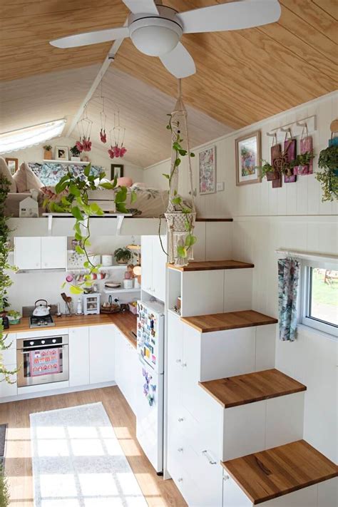 A Light And Plant Filled Tiny House With Two Sleeping Lofts The Nordroom