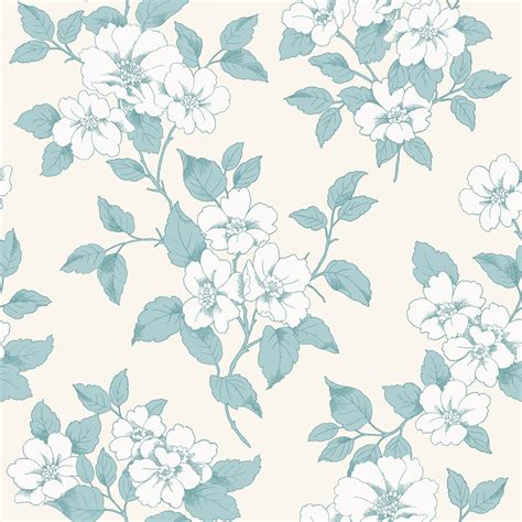 This diy decoration is fun and super simple to make. Rasch Jardin Floral Leaf Pattern Silver Teal Flower Motif ...