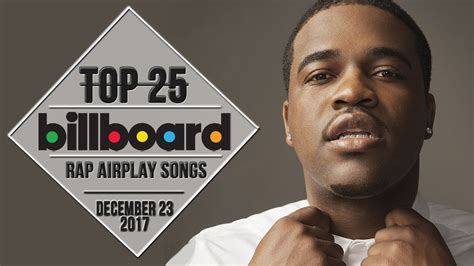 Top 25 • Billboard Rap Songs • December 23 2017 Airplay Charts Youtube
